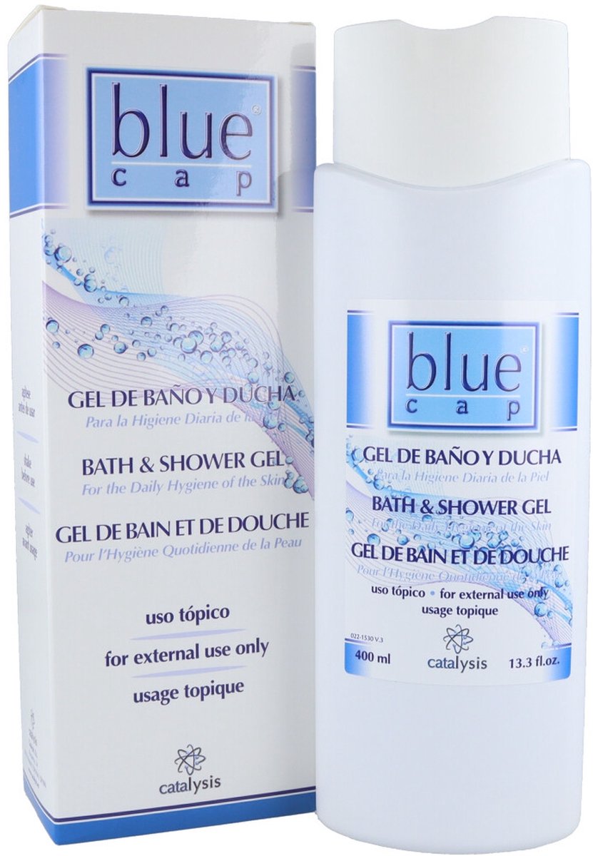 Duschgel, Blaue Kappe, 400 ml, Katalyse