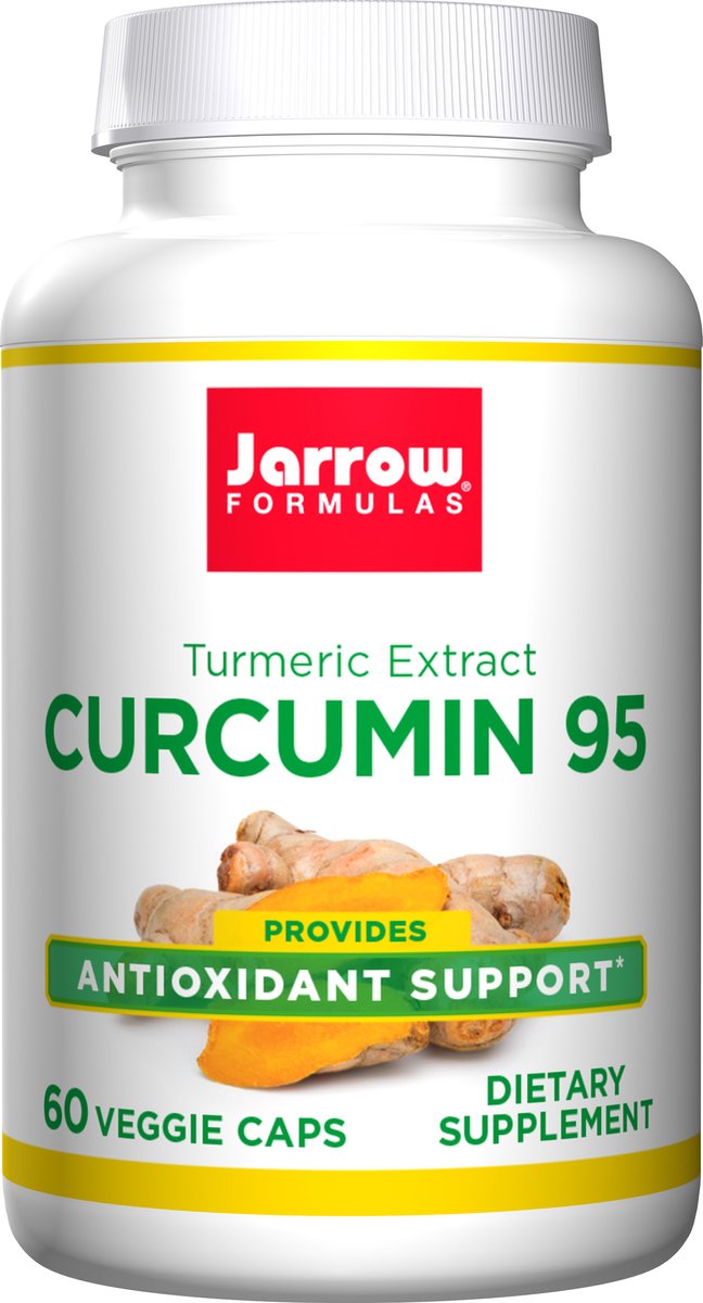 Curcumin 95 500 mg Jarrow Formulas, 60 Kapseln, Secom
