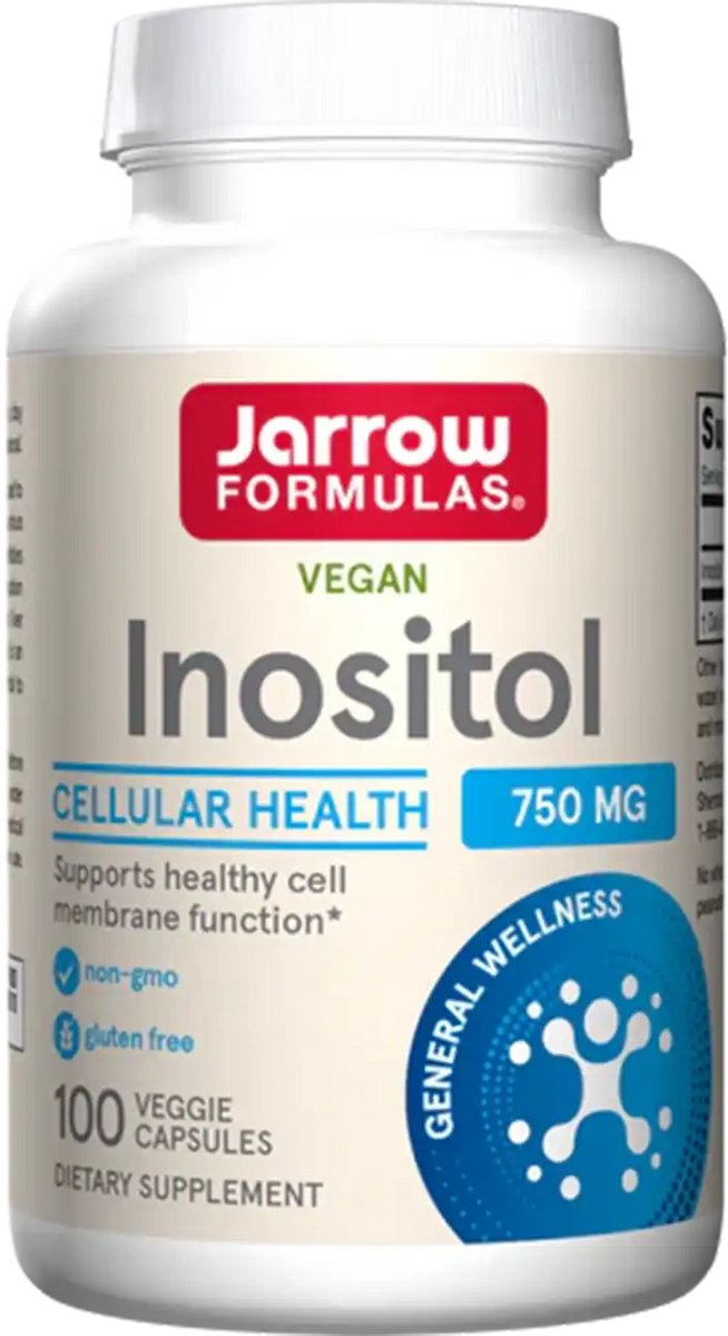 Inositol 750mg Jarrow Formulas, 100 Kapseln, Secom