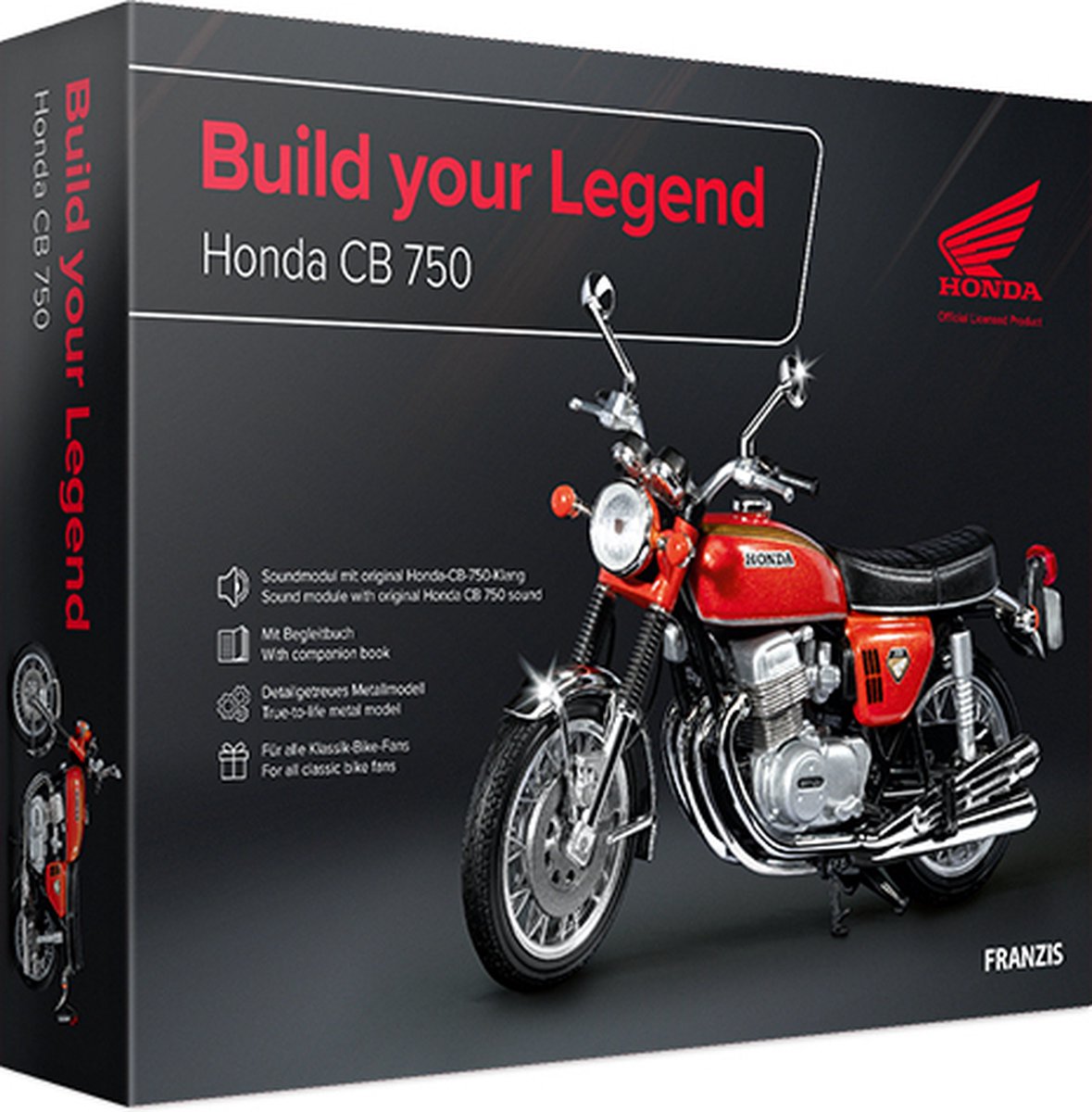 Honda CB 750 Build your Legend Bausatz 1:24 Franzis
