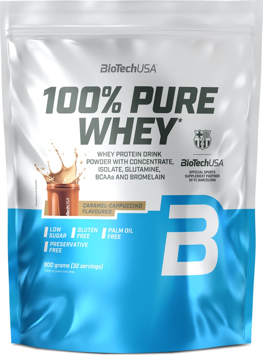 Odżywka Białkowa Koncentrat BioTechUSA 100% Pure Whey 900g
