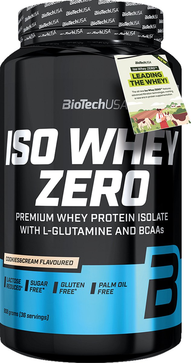 Odżywka Białkowa Izolat BioTechUSA Iso Whey Zero 908g