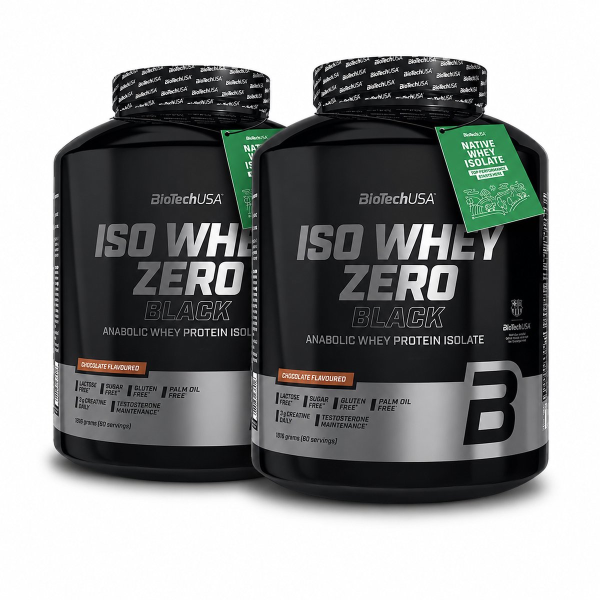 Odżywka Białkowa Izolat BioTechUSA Iso Whey Zero Black 1816g