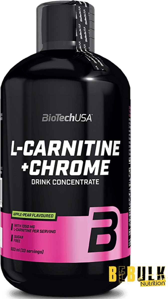Odchudzanie L-karnityna BioTechUSA L-Carnitine + Chrome 500ml