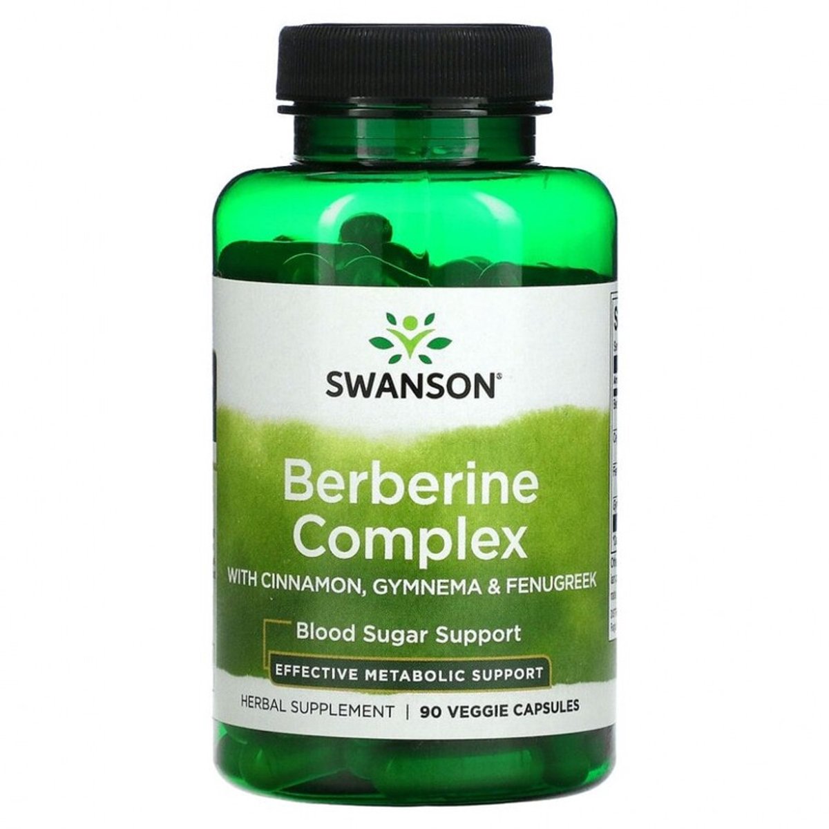 Trawienie Berberyna Swanson Berberine Complex 90kaps