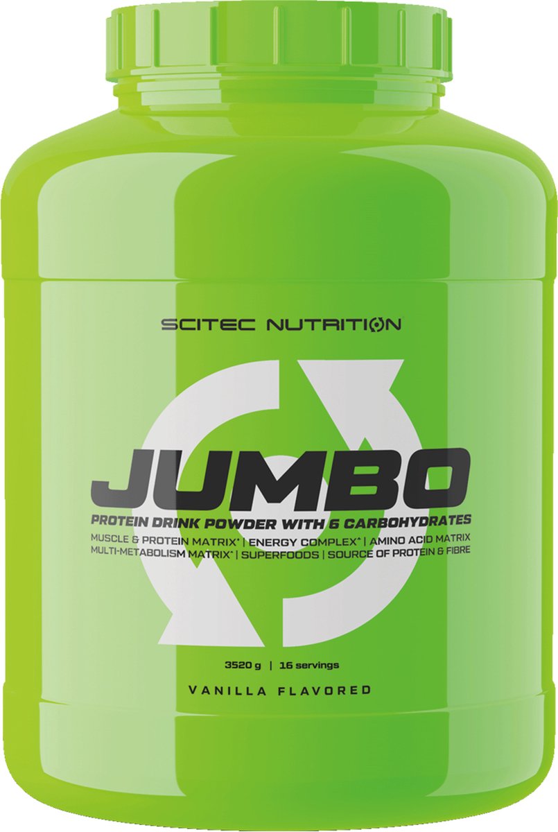 Odżywka Węglowodanowo-Białkowa Gainer Scitec Nutrition Jumbo 3520g