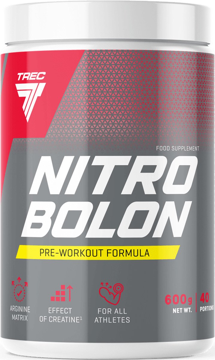 Suplement Przedtreningowy Wieloskładnikowy Trec Nutrition Nitrobolon 600g