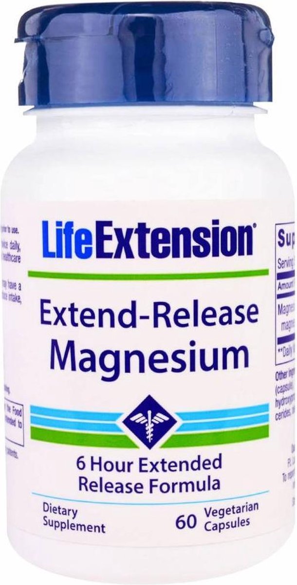 Magnez Life Extension Extend Release Magnesium 60vcap