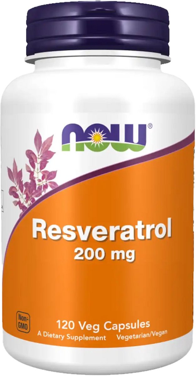 Zdrowe Serce Resweratrol Now Foods Natural Resveratrol 200mg 120kaps