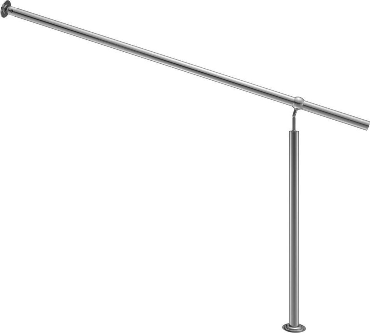 Poręcz na schody Stal nierdzewna 160cm