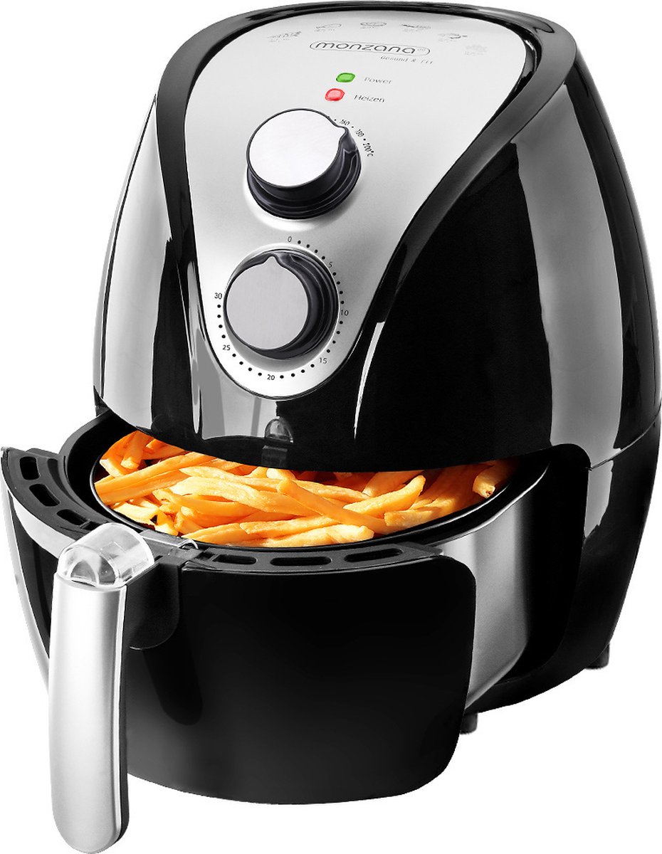 Frytkownice Beztłuszczowe 9w1 Czarny 1300W 3,2l