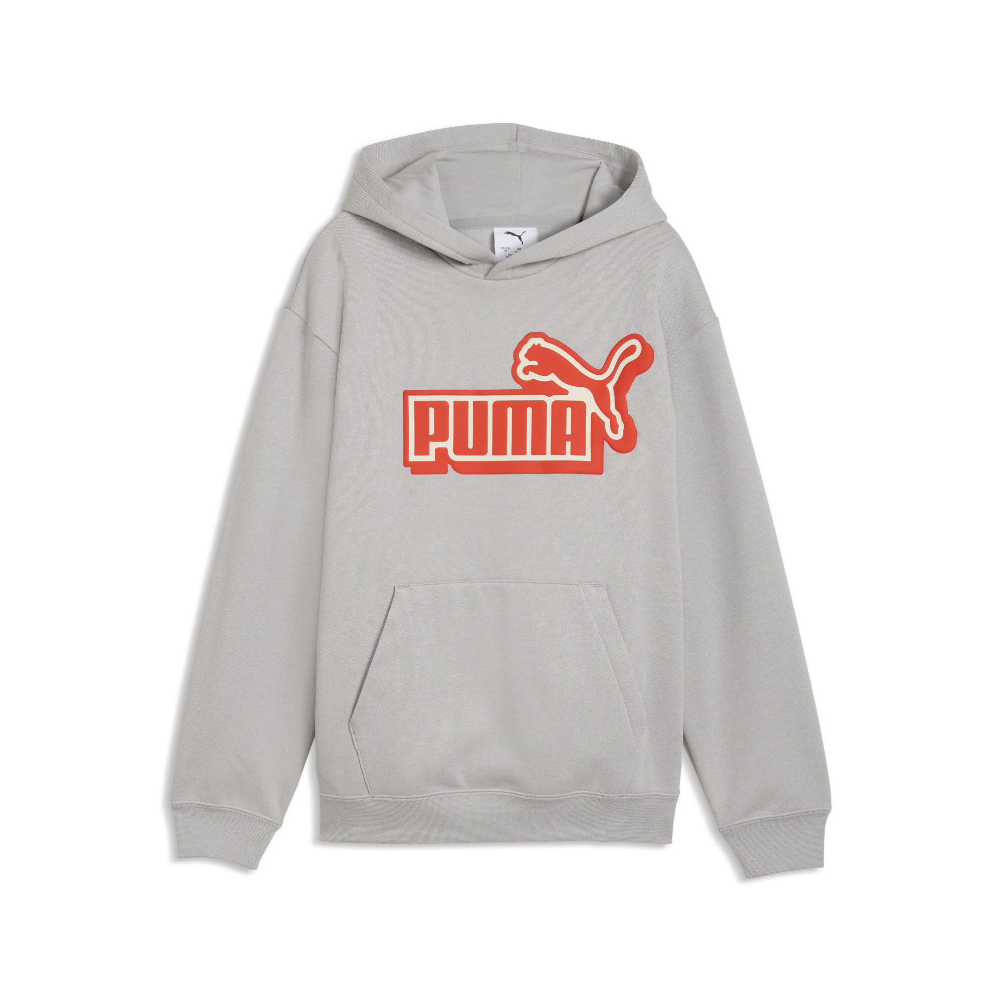 PUMA Essentials Logo Lab Relaxed Hoodie Teenager, Accessoires, Grau, 11-12Y