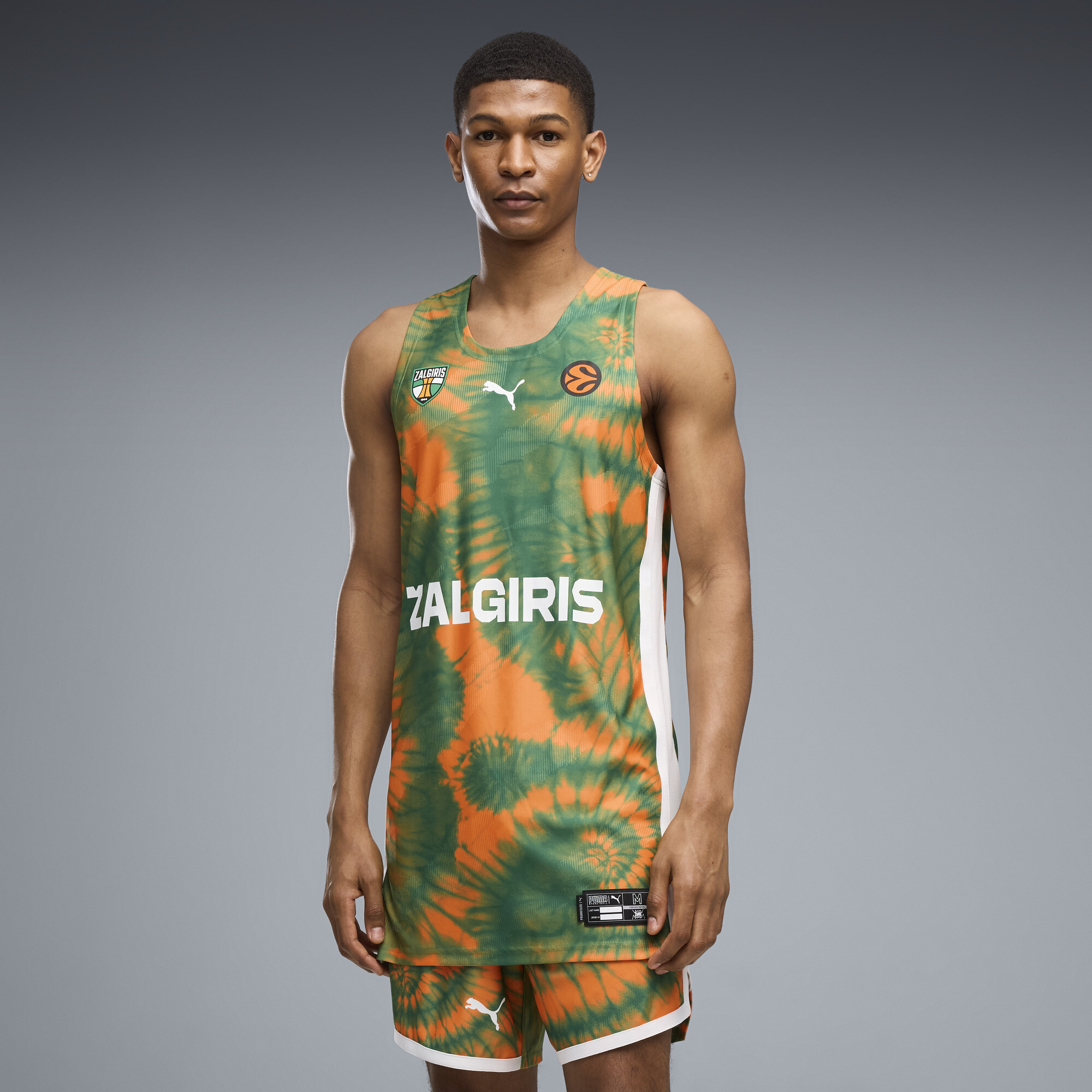 PUMA Žalgiris Kaunas Ausweichtrikot Herren, Accessoires, Grün, 3XL