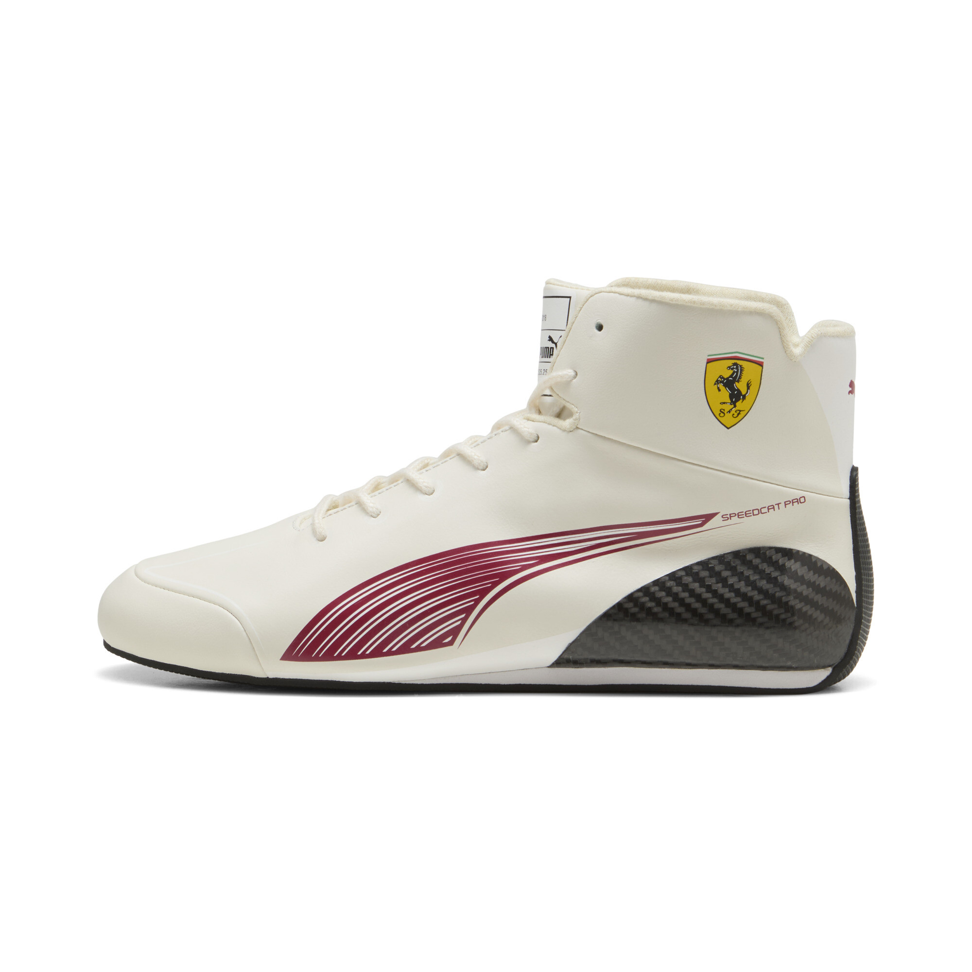 PUMA Scuderia Ferrari Speedcat Pro Charles Leclerc Stiefel Herren, Schuhe, Weiß, 42