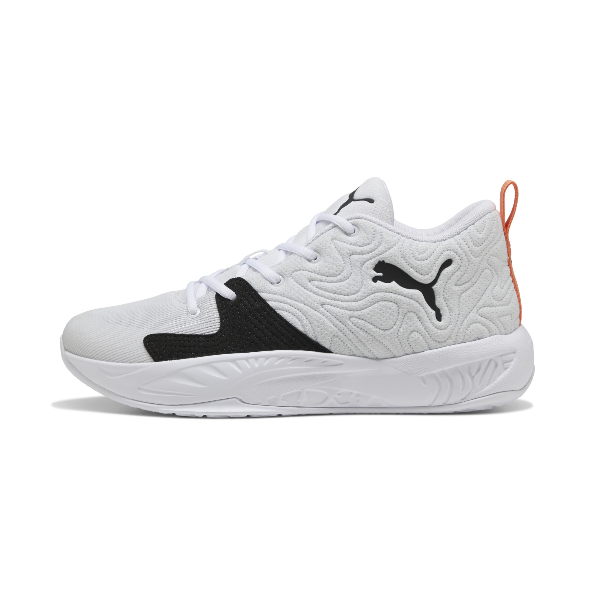 PUMA Court Pro 3 Mid Basketballschuhe Unisex, Schuhe, Weiß, 46