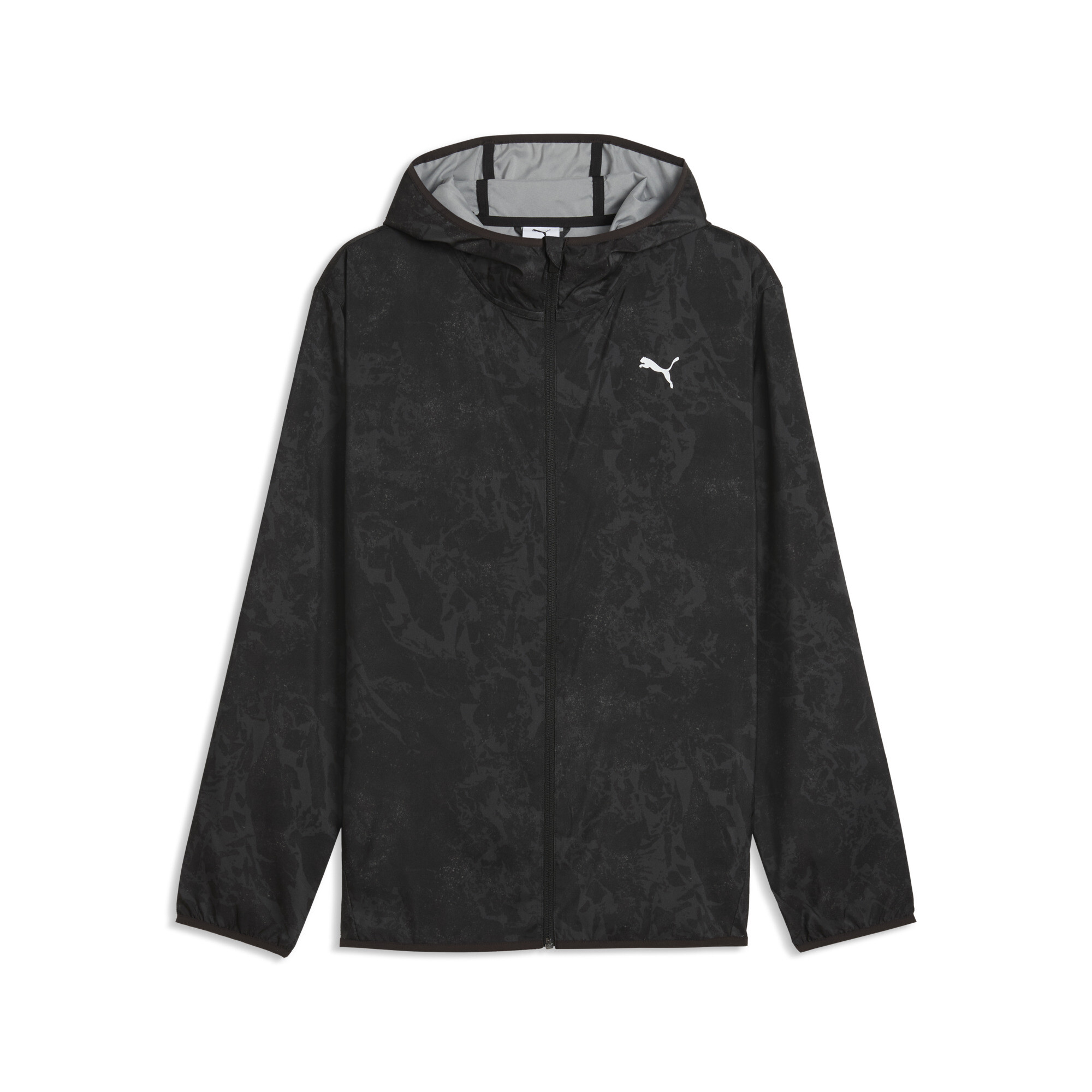 PUMA Train All Day Essentials Bedruckte Jacke Herren, Kleidung, Schwarz, M