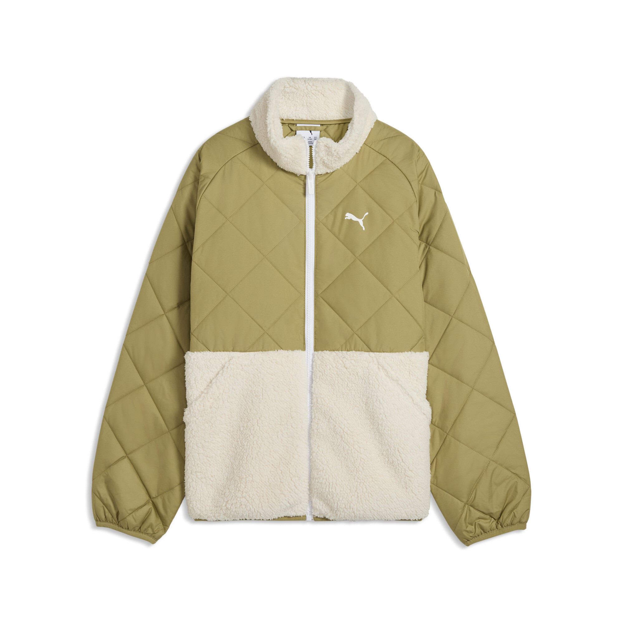 PUMA Relaxed Steppjacke Teenager, Accessoires, Braun, 11-12Y