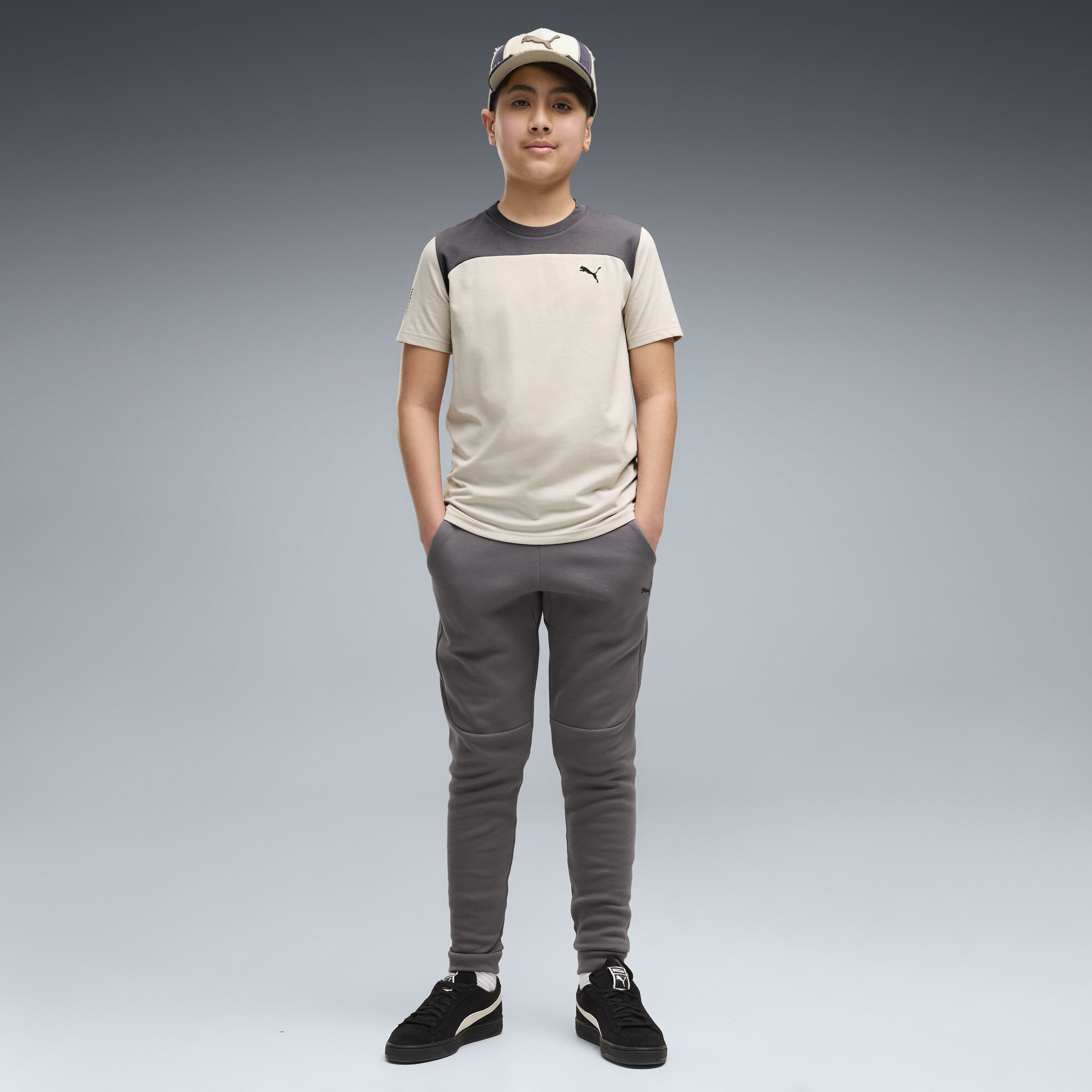 PUMATECH Elevated Hose Teenager, Kleidung, Grau, 15-16Y