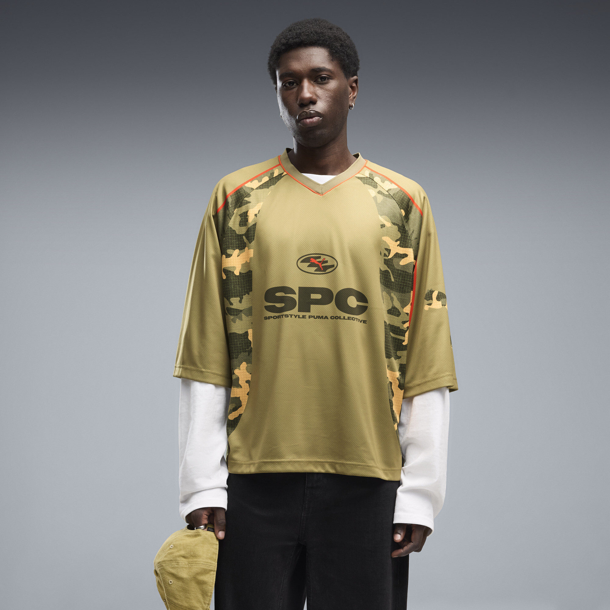 PUMA SPC Oversized Trikot Unisex, Accessoires, Braun, L