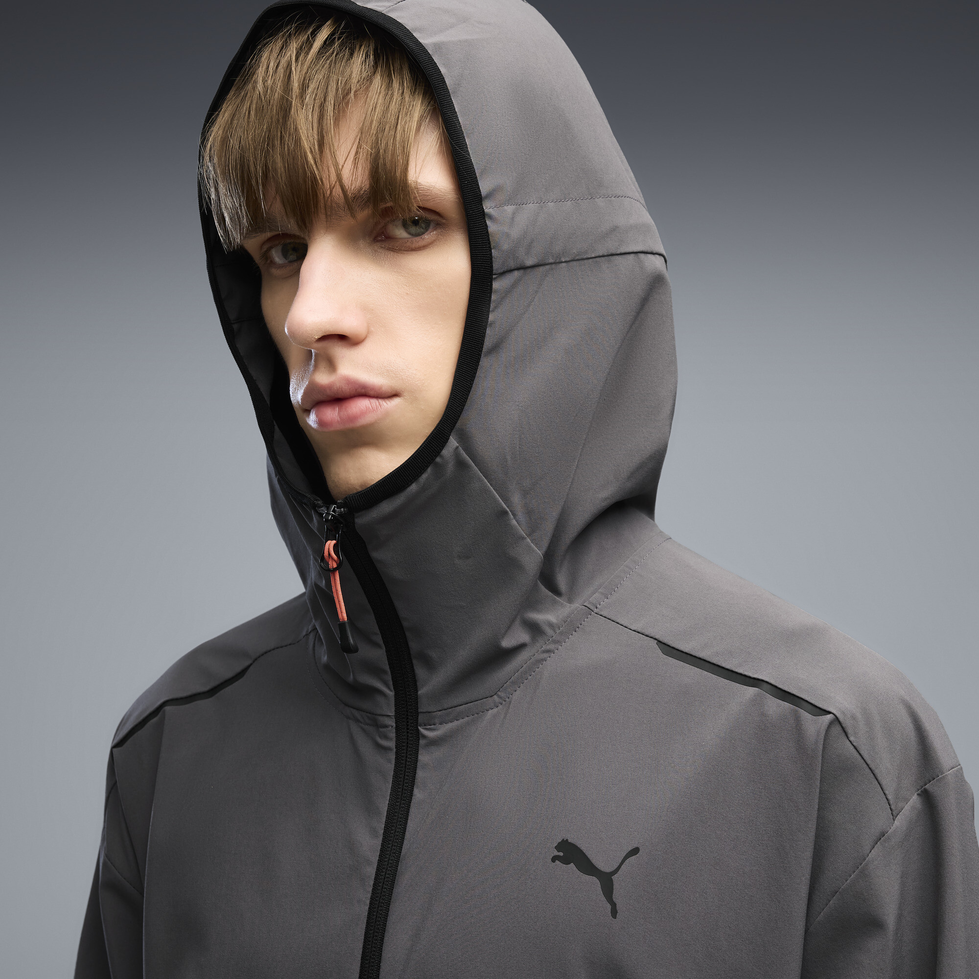 PUMATECH 4-Way Stretch Relaxed Trainingsjacke Herren, Kleidung, Grau, XS