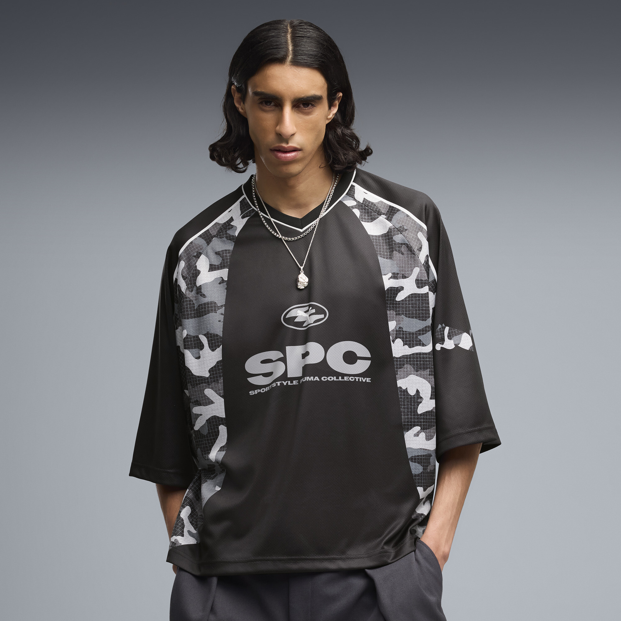 PUMA SPC Oversized Trikot Unisex, Accessoires, Schwarz, XS