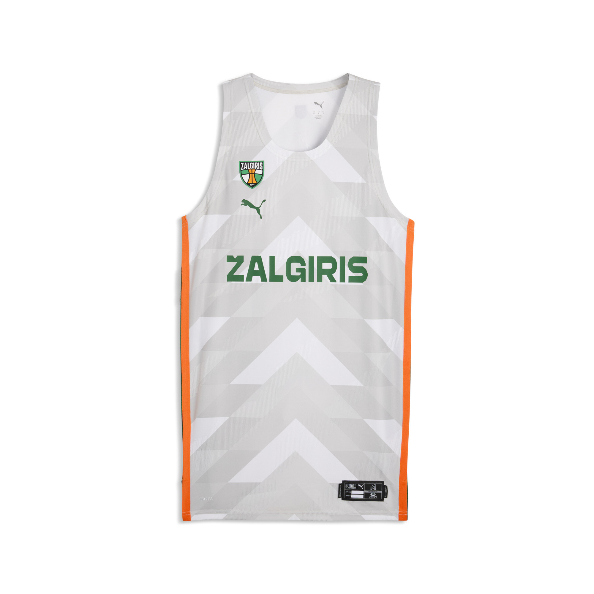 PUMA Žalgiris Kaunas Auswärtstrikot Herren, Accessoires, Weiß, S