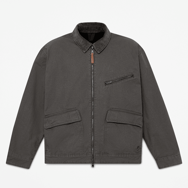 Timberland - Giacca in Tela Strafford da Uomo in nero, Uomo, nero, Taglia: XXL