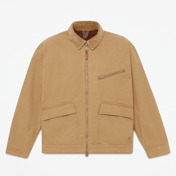Timberland - Giacca in Tela Strafford da Uomo in marrone, Uomo, marrone, Taglia: M