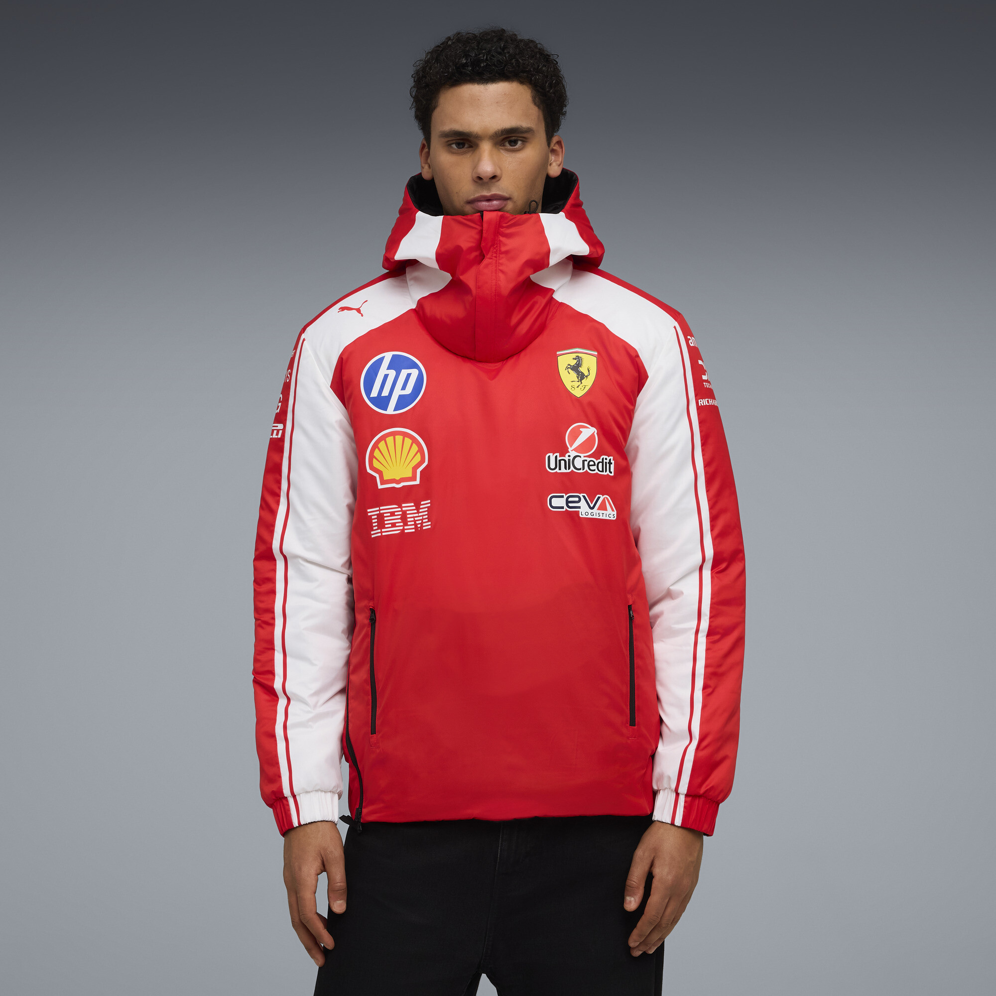 PUMA Scuderia Ferrari Replica Wendbare Jacke Unisex, Accessoires, Rot, S