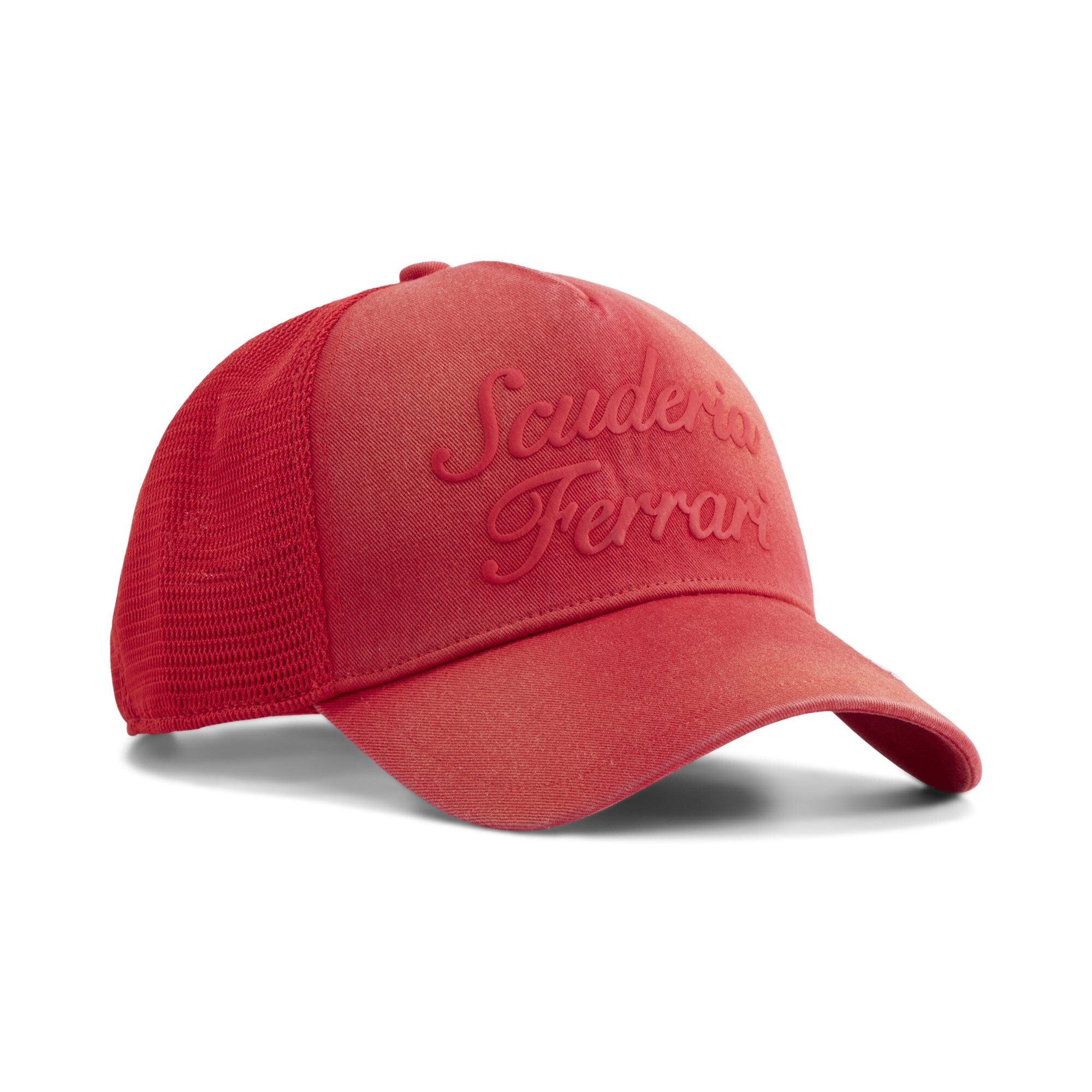 PUMA Scuderia Ferrari Lifestyle Trucker Cap, Accessoires, Rot, OSFA