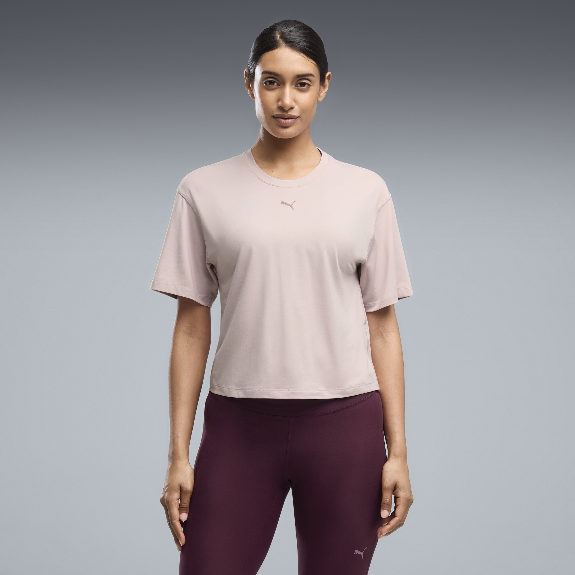PUMA CLOUDSPUN Relaxed T-Shirt Damen, Kleidung, Rosa, 3XL