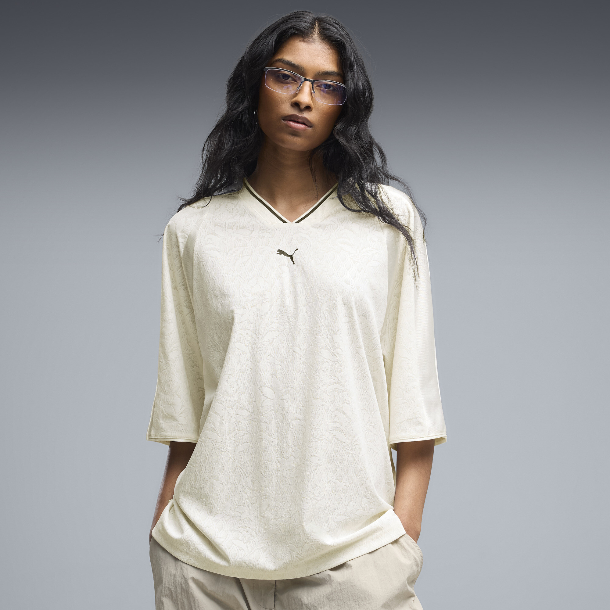 PUMA Lace Pack Oversized Trikot Damen, Accessoires, Weiß, XS