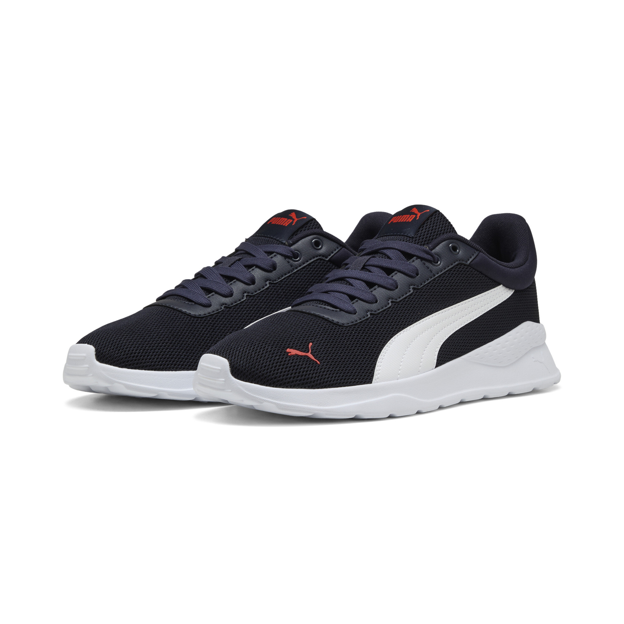 PUMA HER Relaxed Fleece Hoodie Damen, Kleidung, Schwarz, M