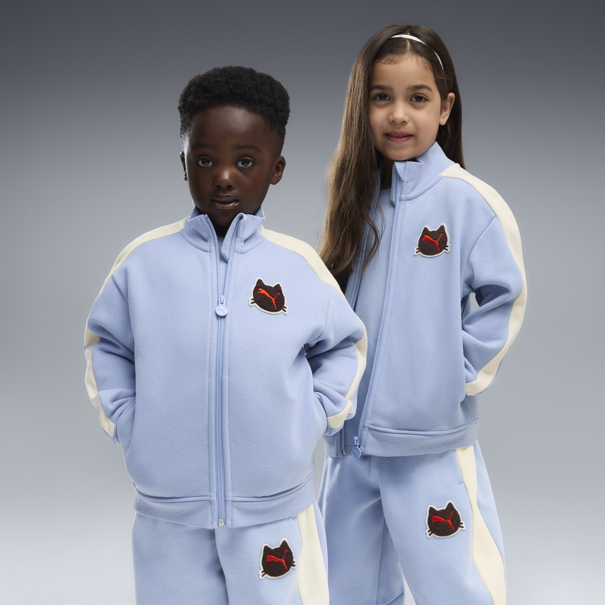 PUMA T7 Imaginary Friend Relaxed Jacke mit Reißverschluss Kinder, Accessoires, Blau, 2-3Y