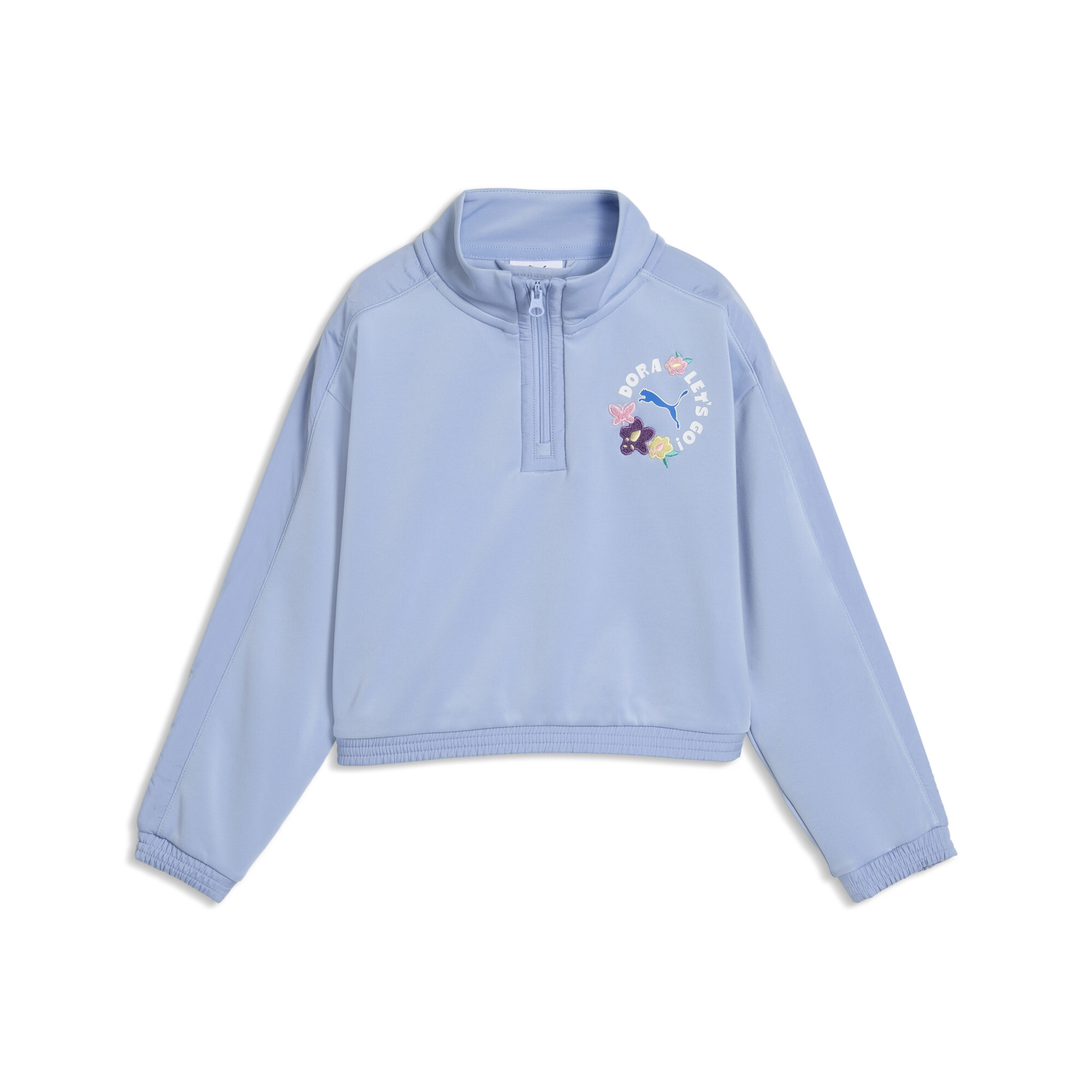 PUMA x DORA THE EXPLORER T7 Relaxed Sweatshirt Kinder, Accessoires, Blau, 2-3Y