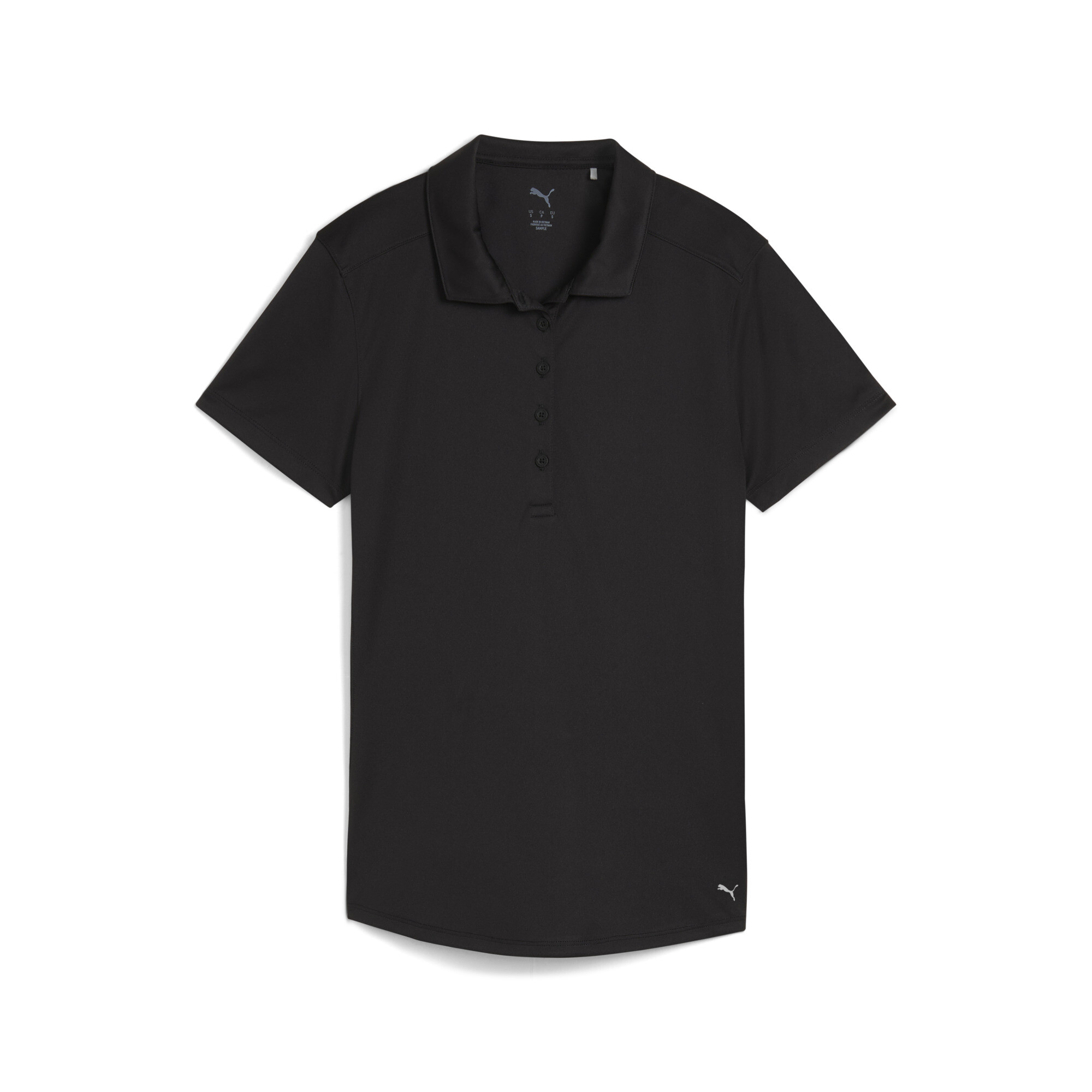 PUMA Pure 2.0 Kurzärmeliges Polo Damen, Kleidung, Schwarz, L