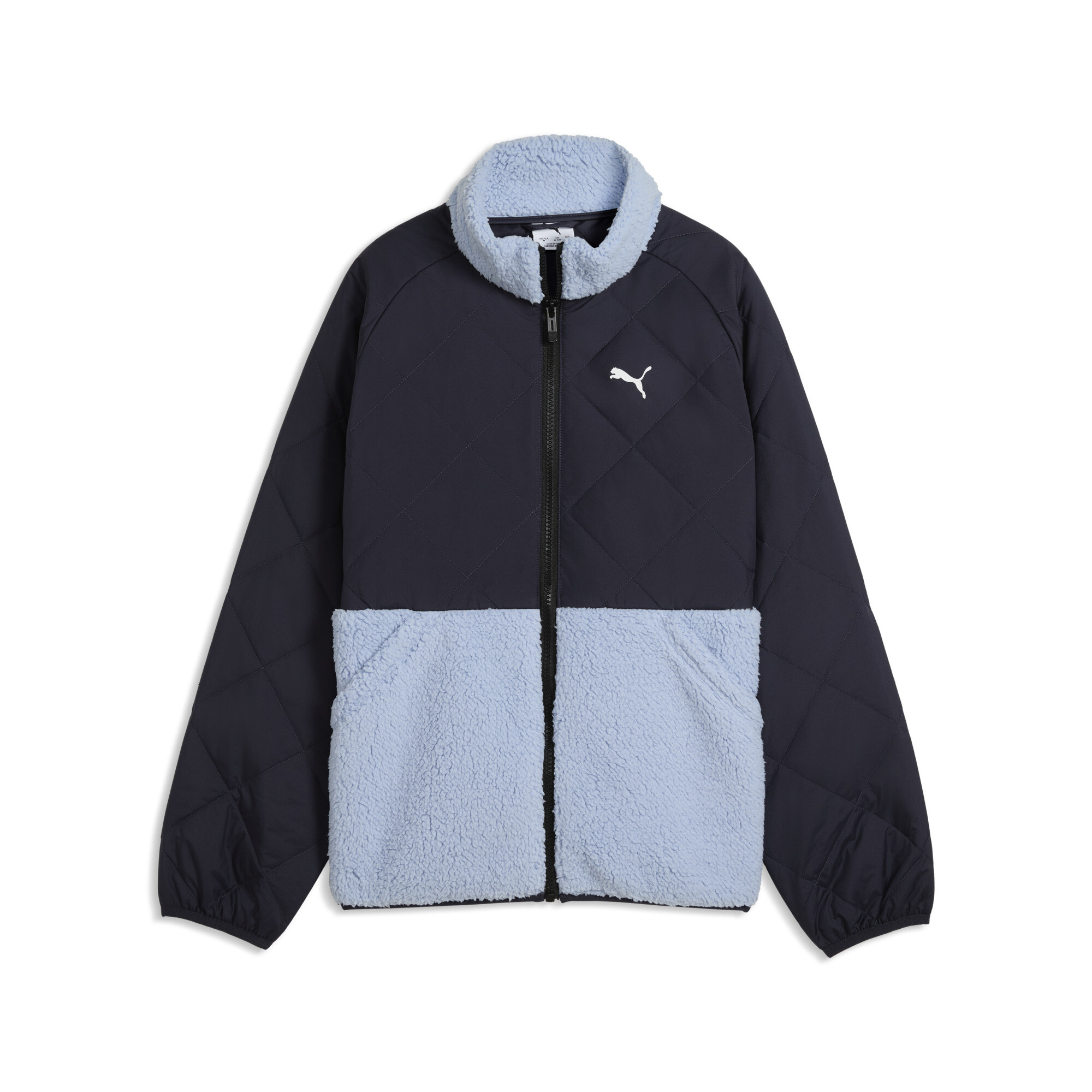 PUMA Relaxed Steppjacke Teenager, Accessoires, Blau, 7-8Y