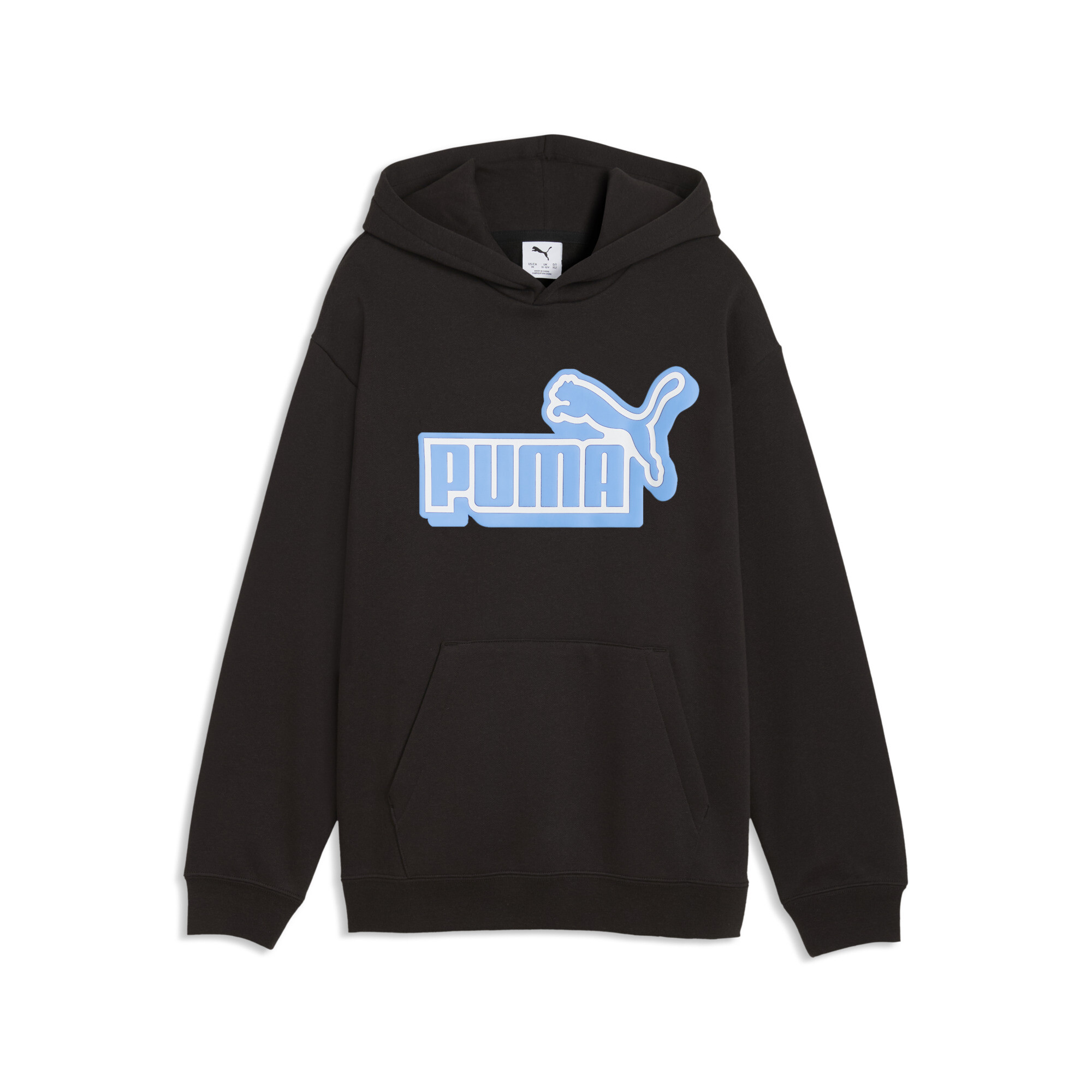 PUMA Essentials Logo Lab Relaxed Hoodie Teenager, Accessoires, Schwarz, 9-10Y