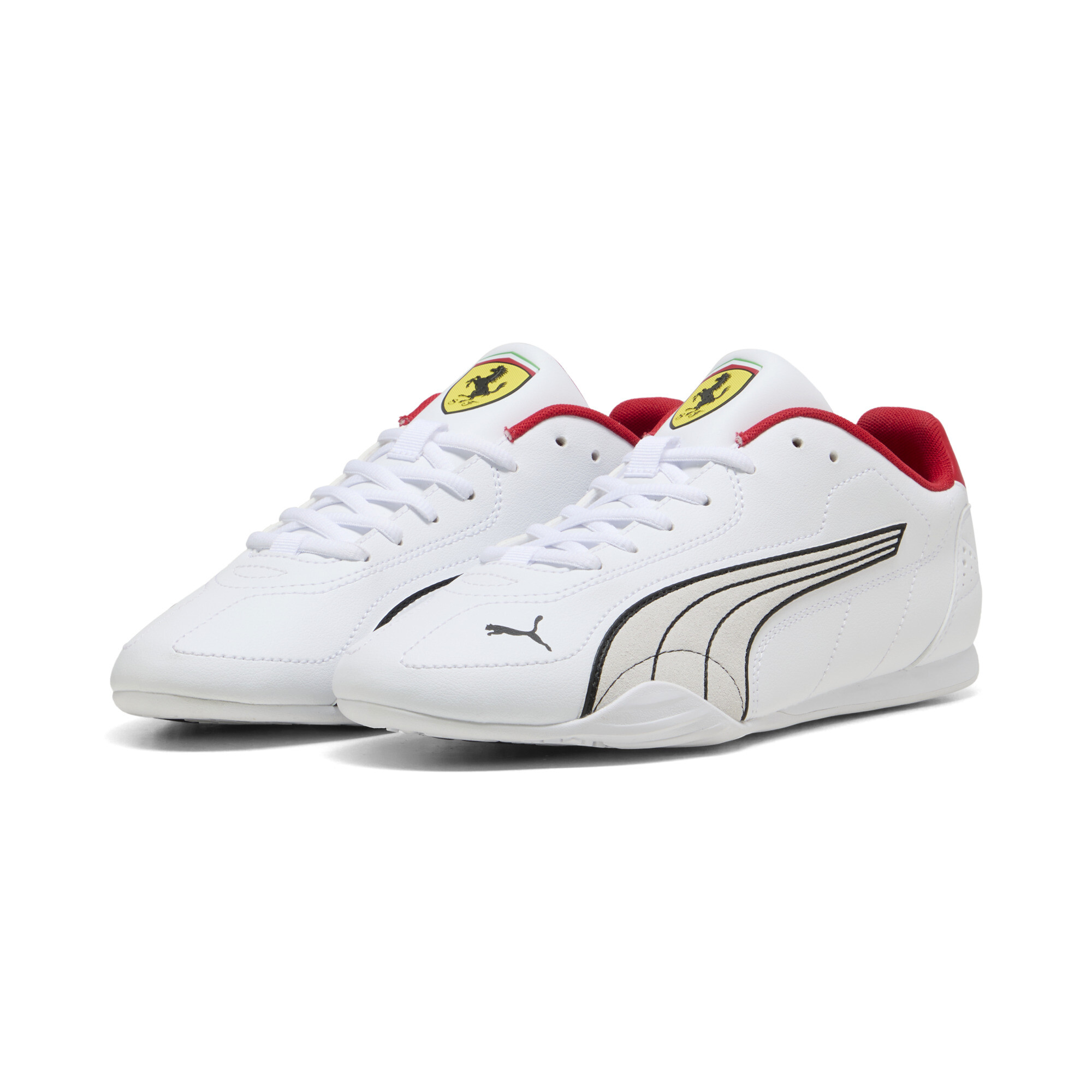 PUMA Scuderia Ferrari Catch Sneakers Unisex, Accessoires, Weiß, 44.5