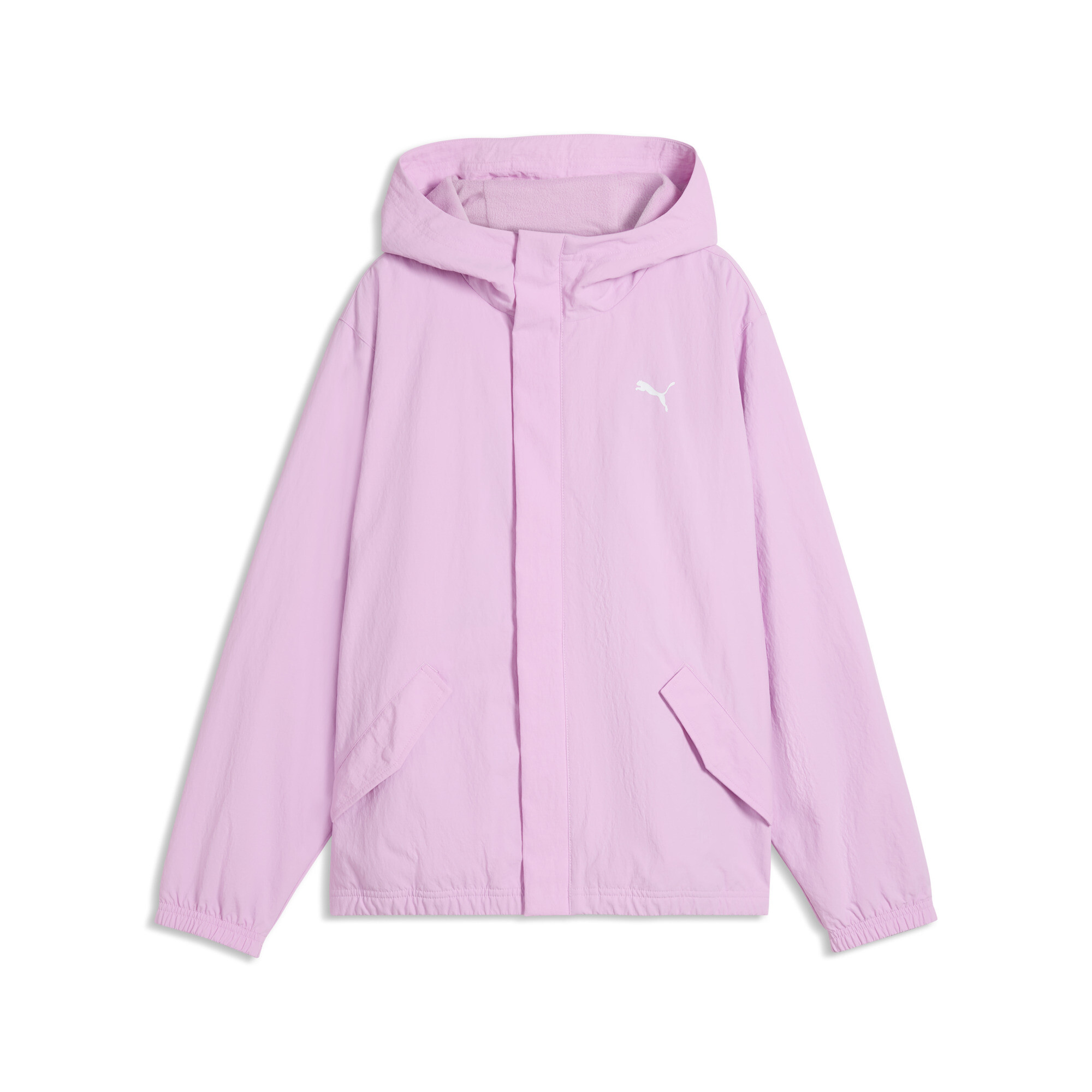 PUMA Fleece Lined Relaxed Jacke Teenager, Accessoires, Rosa, 6-7Y