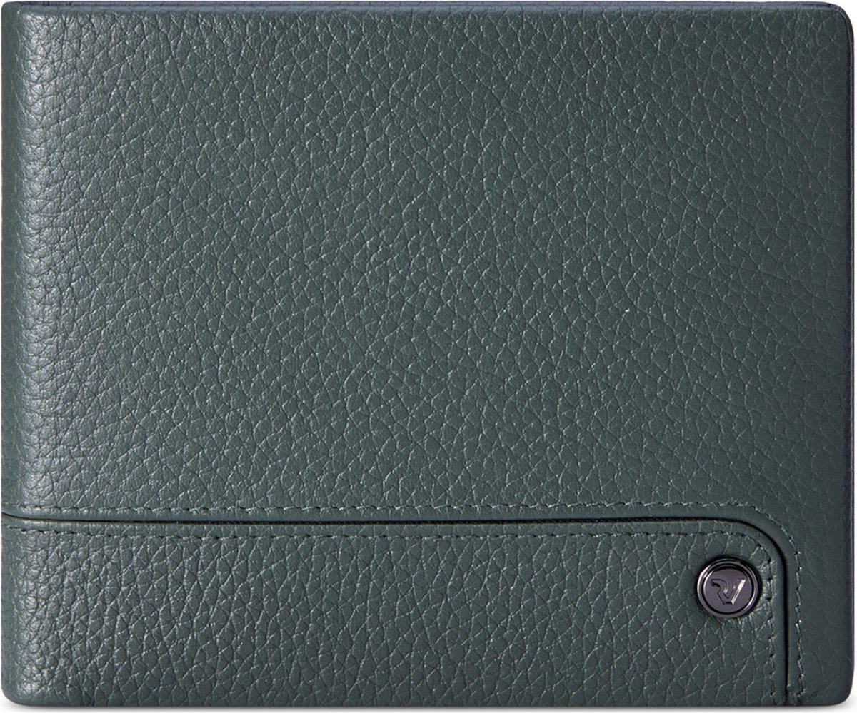 Roncato Alaska Herren Geldbörse 13x9.5x1.5 Cm - Salbeigrün