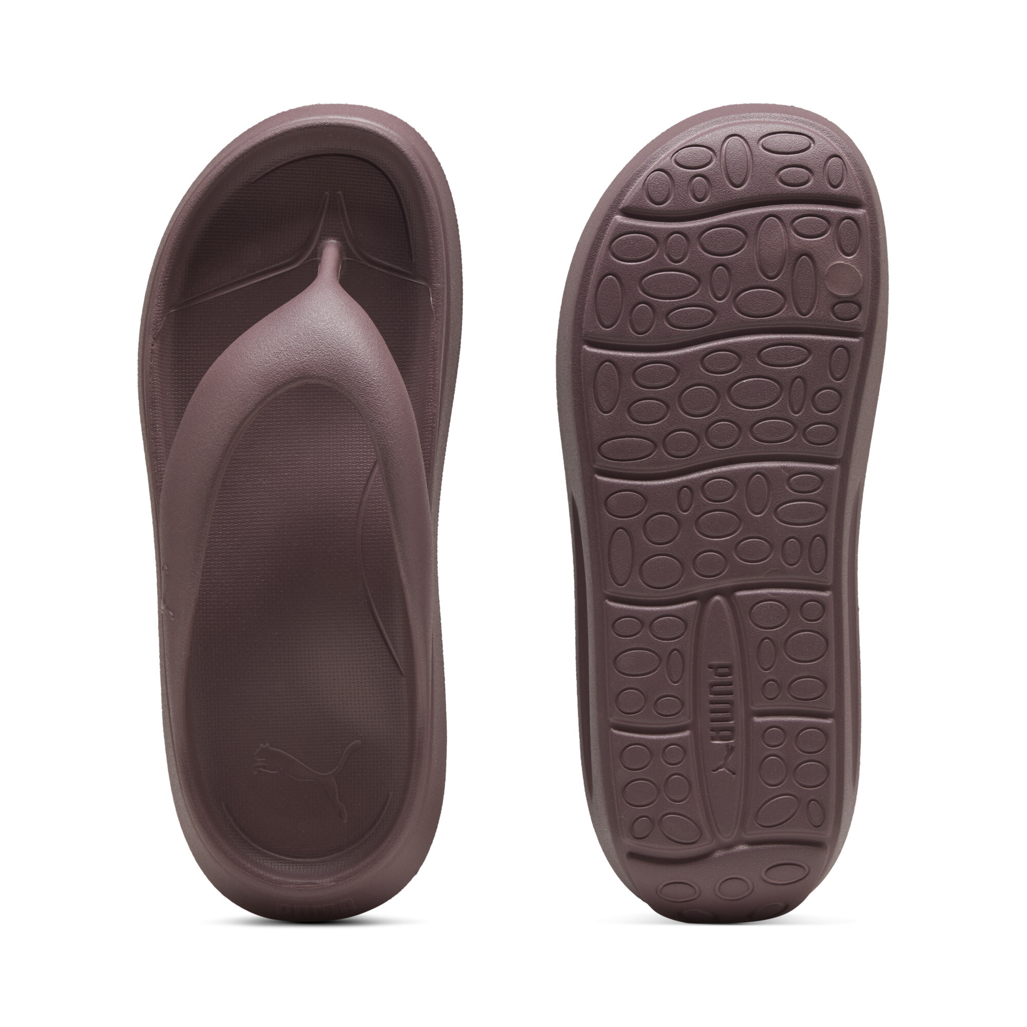 PUMA Flatter Flip Sandalen Damen, Schuhe, Braun, 39