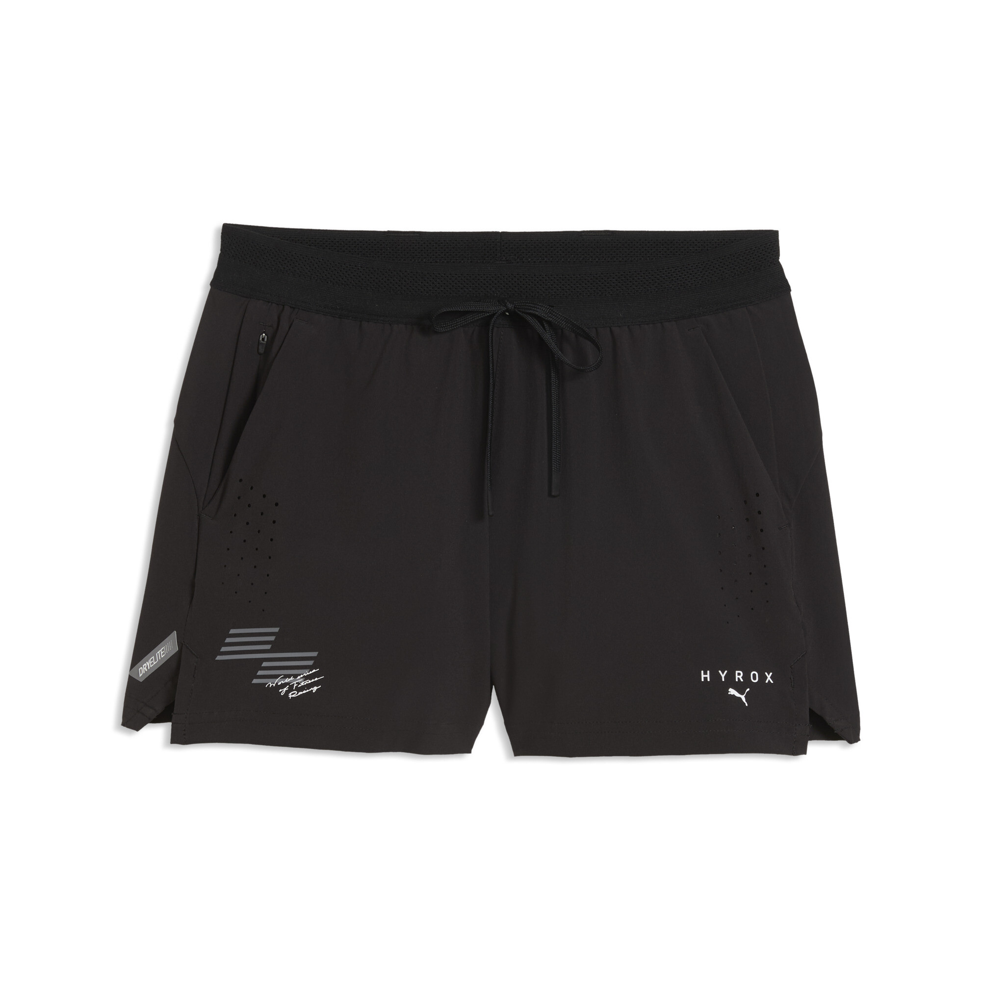 PUMA x HYROX PWRMODE Gewebte Shorts Damen, Accessoires, Schwarz, XS
