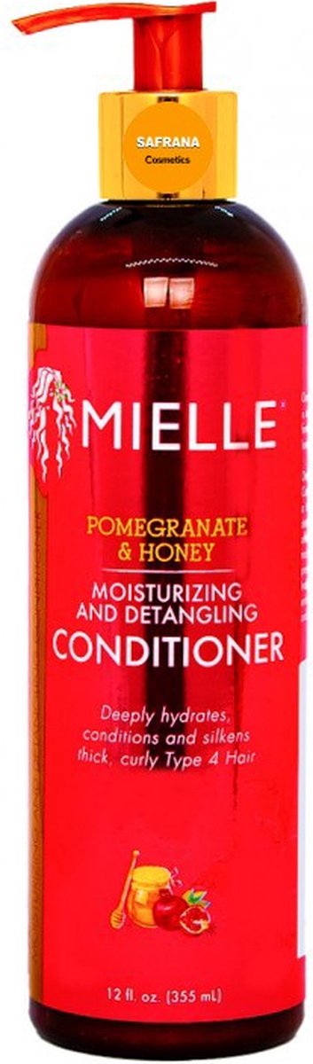 Mielle, Feuchtigkeitsspendender und entwirrender Conditioner, Granatapfel & Honig, 12 fl oz (355 ml)