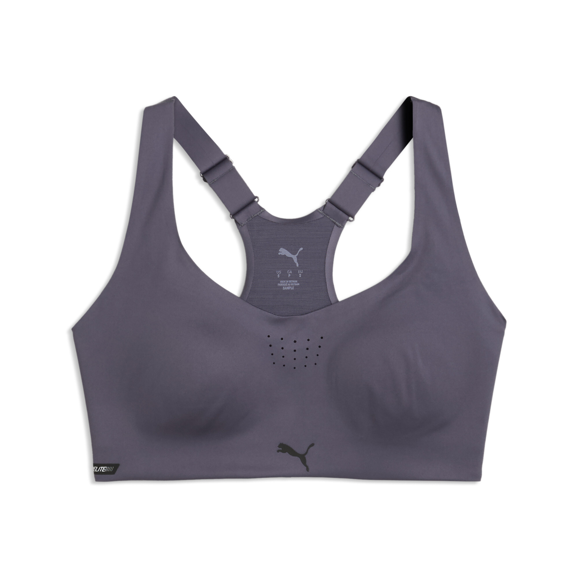 PUMA PWRMODE High Support Sport-BH Damen, Accessoires, Grau, XL