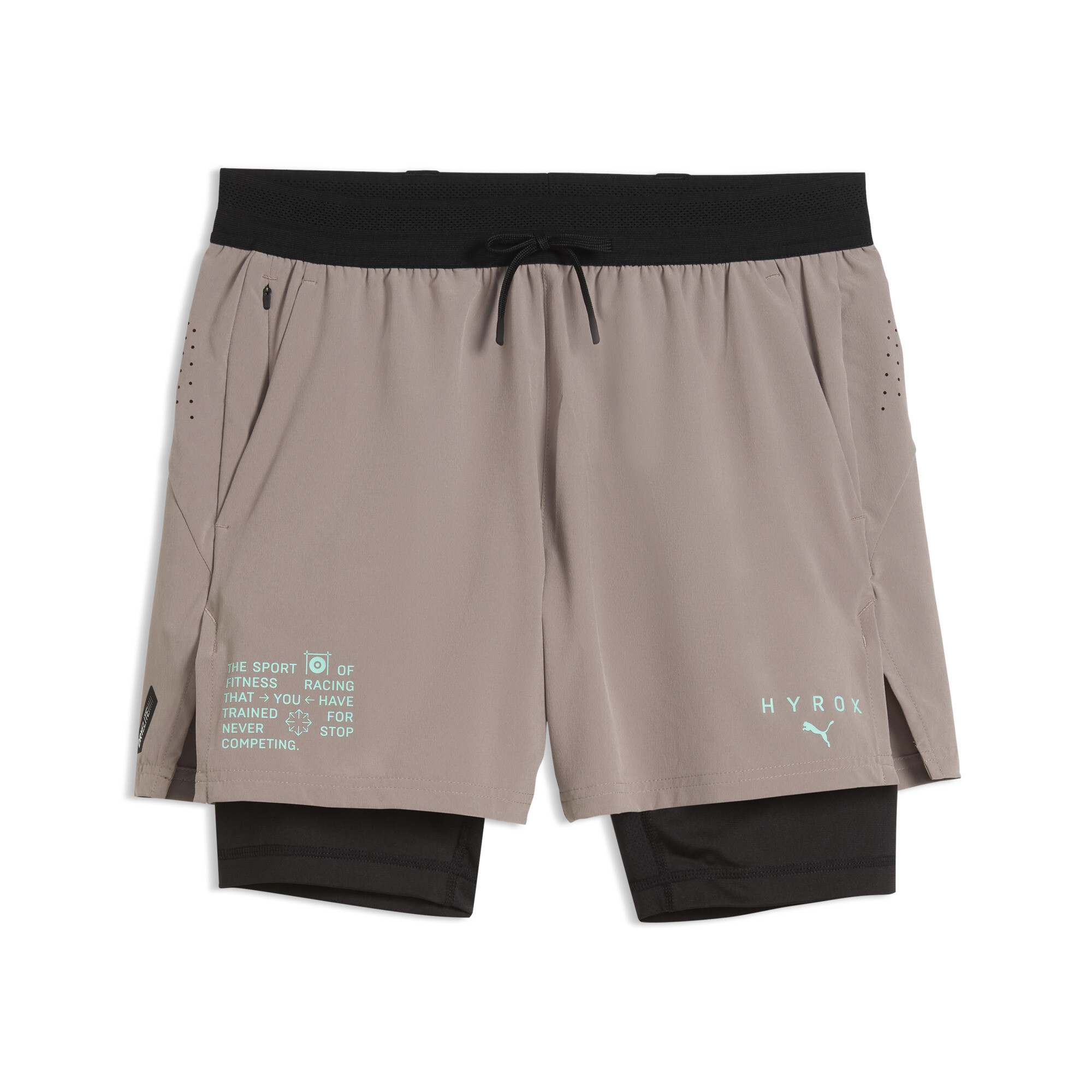 PUMA x HYROX PWRMODE 2-in-1 Shorts Herren, Accessoires, , 3XL