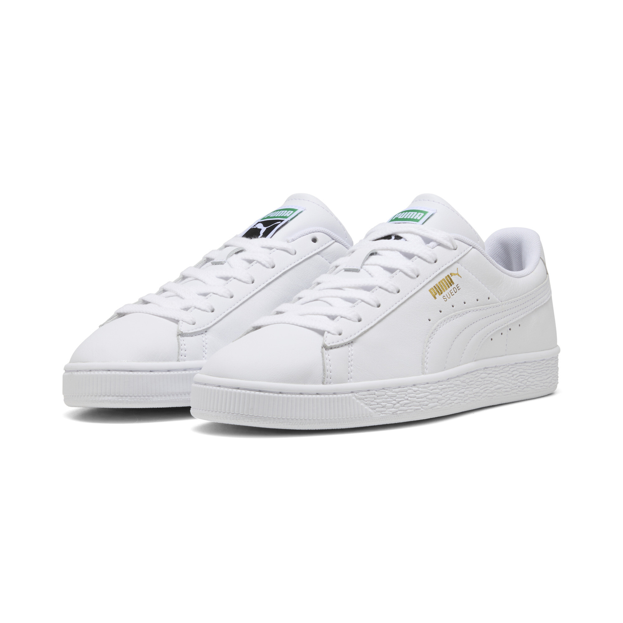 PUMA Suede Sneakers Unisex, Accessoires, Weiß, 44.5