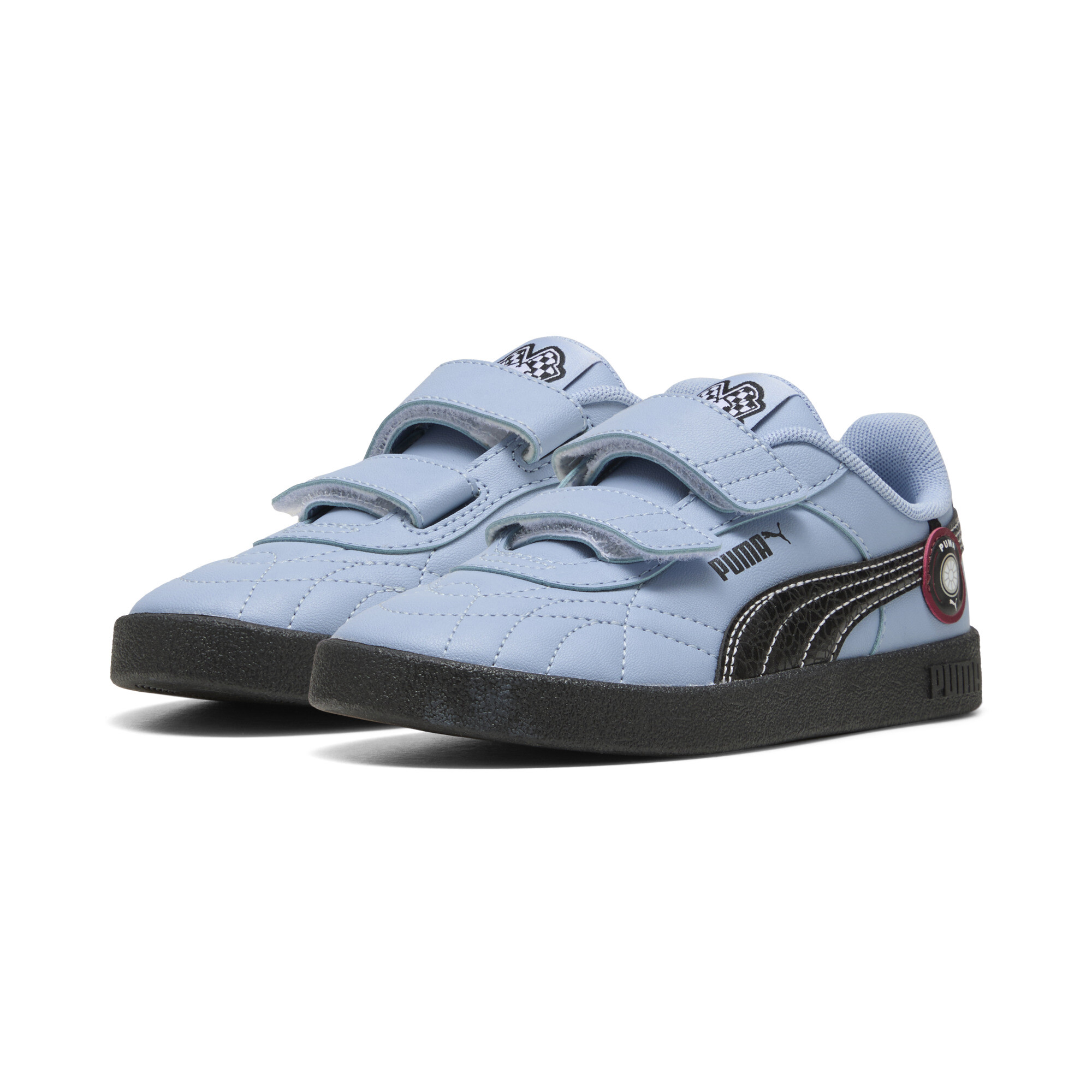 PUMA Club II Racing Crew Hallenschuhe Kinder, Accessoires, Blau, 31.5