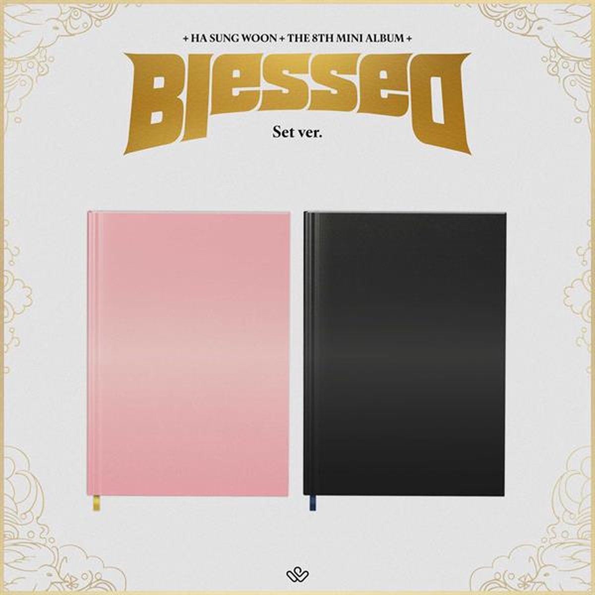 HA SUNG WOON - Gesegnetes Fotobuch-Version. Album (Himmel ver. / Bodenver.) Random ver.