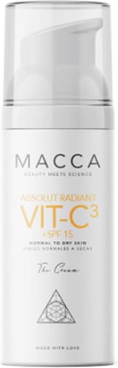Tagescreme - ABSOLUT - RADIANT VIT-C - Feuchtigkeitsspendend - LSF15 - 50 ML